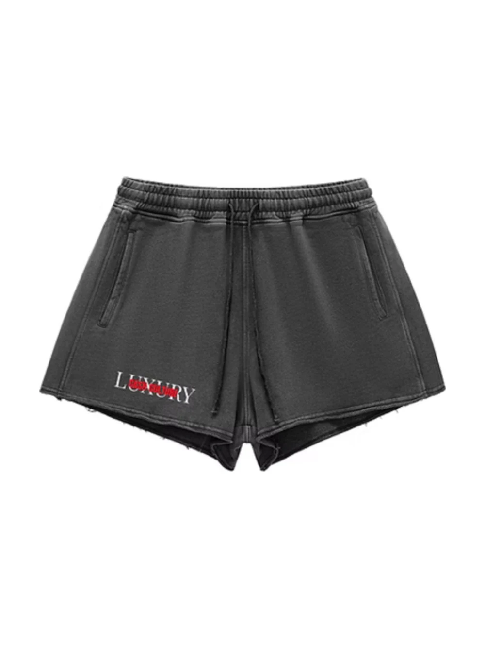 Luxury Short Shorts - Washed Black