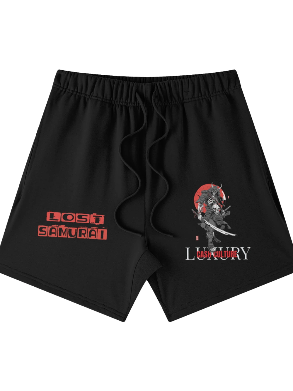 Black Lost Samurai Shorts
